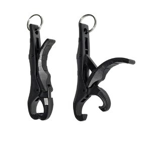 2 PCS Portable Fish Gripper，Fish Gripper Tool，Fishing Lip Gripper，Mini Fish Lip Gripper，Fish Grippers for Fishing，Fish Mouth Grabber Ergonomic，Fishing Accessories，Handle Portable Fishing Pliers