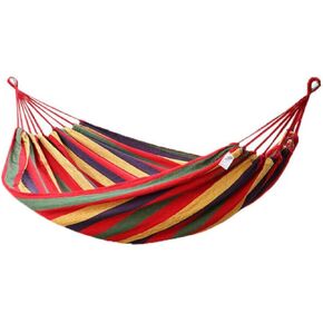 Double Cotton Hammock! Soft, Breathable, and Easy to Carry! Perfect for Relaxing by The Water, at The Park, or in Your Backyard!!! Indoors or Outdoors! Large Size! 2 Carabiners Included for Safety :