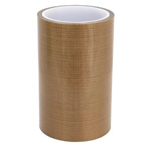 BOMEI PACK Teflon PTFE Glass Cloth Tape, 8 "x 33 ft High Temperature PTFE Tape Abrasion Resistant Surface Protection for Vacuum Sealer Machine, Hand Impulse Sealers Insulation Coated PTFE Tape