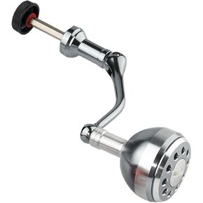 Rerii Fishing Spinning Reel Handle, All Metal Foldable Replacement Handle for Spinning Fishing Reel