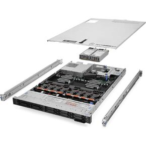 TechMikeNY Server 2X Platinum 8176 2.10Ghz 56-Core 512GB H730P Rails PowerEdge R640 (Renewed)