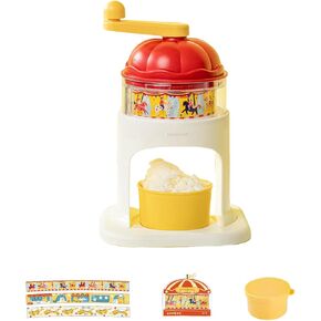 Ice Shaver Machine, "Merry-Go-Round" Fun Hand Snow Cone Maker, Shaved Ice Machine For Home, Ice Shaver Hand Crank, Rotate Shaved Ice Machine Household Portable Small Slushie Machine