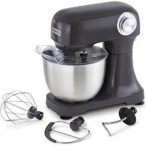DASH Tilt-Head 3.5qt Stand Mixer 12 Speeds with Paddle, Dough Hook, and Whisk Attaachments- Aqua