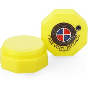 Turntable Stylus Cleaner Turntable Needle Cleaner Gel Stylus Cleaner Gel Anti Static Recorder Player Stylus Cleaner,Yellow