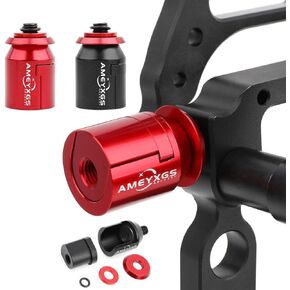 wolfman Archery Bow Stabilizer Quick Disconnect Mount Adapter Magnet Balance Bar Bow Joint Archery Shock Absorber Connector Adjustable for Bow Accessories
