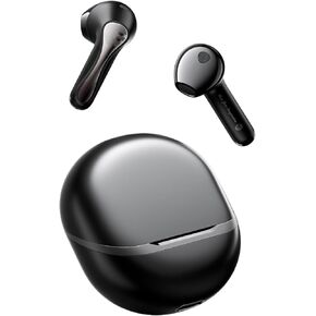 سماعات أذن لاسلكية SoundPEATS AI بخاصية إلغاء الضوضاء، aptx Adaptive Lossless وQCC3091، سماعات بلوتوث V5.4 مع 6 ميكروفونات، إجمالي 30 ساعة، التحكم في التطبيق (أبيض) in Kuwait