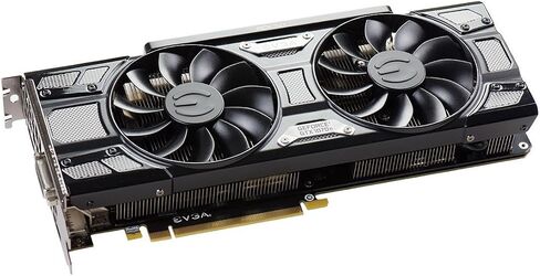 EVGA GeForce GTX 1070 Ti SC GAMING ACX 3.0 إصدار أسود، 8 جيجابايت GDDR5، EVGA OCX Scanner OC، LED أبيض، دعم DX12OSD (PXOC) بطاقة رسومات 08G-P4-5671-KR (متجددة) in Saudi Arabia