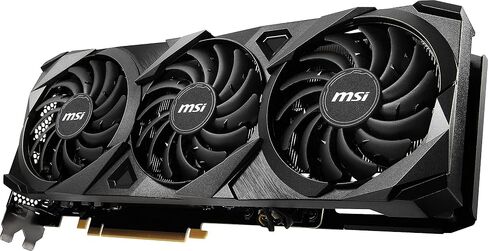 MSI Gaming GeForce RTX 3070 Ti 8GB GDRR6X Ventus 3X - بطاقة رسومات الكمبيوتر 256 بت HDMI/DP Nvlink، Tri-Frozr 2 Ampere Architecture OC، بطاقة فيديو NVIDIA GPU (متجددة) in Saudi Arabia