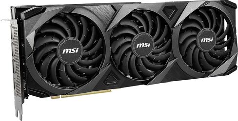 MSI Gaming GeForce RTX 3070 Ti 8GB GDRR6X Ventus 3X - بطاقة رسومات الكمبيوتر 256 بت HDMI/DP Nvlink، Tri-Frozr 2 Ampere Architecture OC، بطاقة فيديو NVIDIA GPU (متجددة) in Saudi Arabia