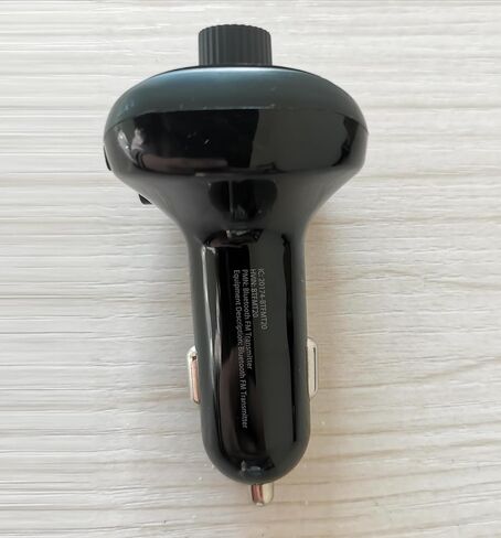 جهاز إرسال FM بلوتوث للسيارة، QC3.0 مطور و5 فولت/1 أمبير شاحن USB مزدوج محول سيارة بلوتوث راديو لاسلكي، إضاءة خلفية LED زرقاء، مكالمات بدون استخدام اليدين، يدعم بطاقة USB محرك TF - T829S in Kuwait