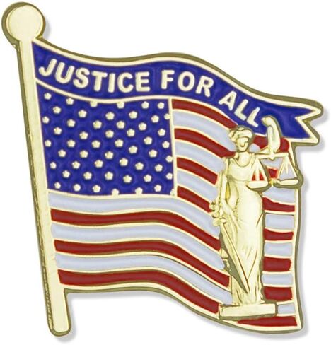 USA Flag American Eagle Lapel Pin, Bulk Pack of 8, Poly Bagged, 7/8 Inch in Saudi Arabia