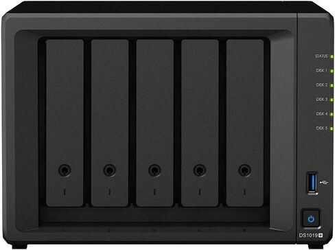 Synology DS1019+ 5 Bay Desktop NAS Enclosure in Saudi Arabia