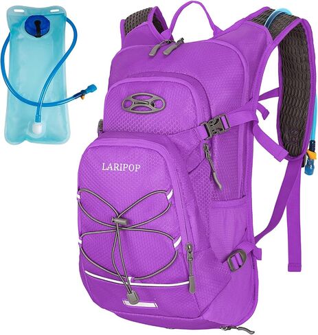 LARIPOP 18L Hydration Backpack with 2L Leak-Proof Water Bladder for Hiking Cycling Running Men Women in Kuwait