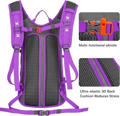 LARIPOP 18L Hydration Backpack with 2L Leak-Proof Water Bladder for Hiking Cycling Running Men Women in Kuwait