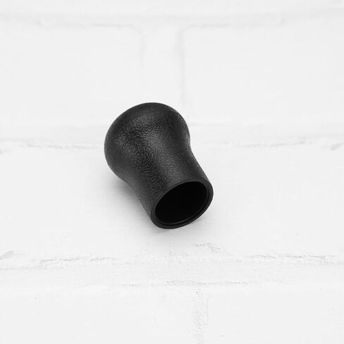 eMagTech 2pcs PVC Fishing Rod Butt Cap Protector Cap End Suitable for Fishing Rod Building Repairs DIY Fishing Rod Ends Black 45.5x35mm in Saudi Arabia