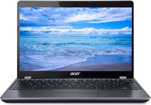 جهاز Chromebook خفيف الوزن مقاس 11.5 بوصة عالي الدقة ومضاد للوهج من Acer، ومعالج Intel ثنائي النواة بسرعة 1.5 جيجا هرتز، وذاكرة الوصول العشوائي 4 جيجا بايت، وتخزين 16 جيجا بايت، وواي فاي فائق السرعة، وHDMI، ونظام تشغيل Chrome، ورمادي ديل، متجدد in Saudi Arabia