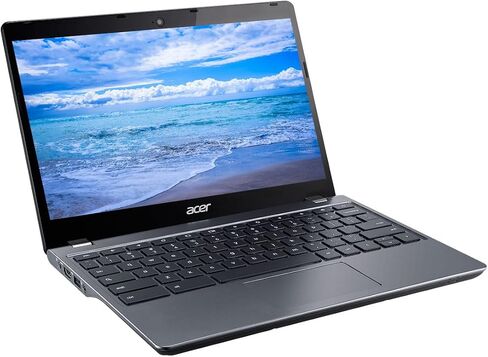 جهاز Chromebook خفيف الوزن مقاس 11.5 بوصة عالي الدقة ومضاد للوهج من Acer، ومعالج Intel ثنائي النواة بسرعة 1.5 جيجا هرتز، وذاكرة الوصول العشوائي 4 جيجا بايت، وتخزين 16 جيجا بايت، وواي فاي فائق السرعة، وHDMI، ونظام تشغيل Chrome، ورمادي ديل، متجدد in Saudi Arabia