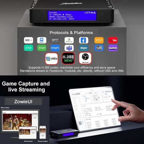 مسجل فيديو HDMI بدقة 4K (بدون NDI) - مسجل فيديو HDMI لالتقاط الفيديو مع برنامج ترميز H.265/H.264، وتسجيل بدقة 4K بمعدل 30 إطارًا في الثانية، والتمرير والتشغيل على التلفزيون، ولا يتطلب جهاز كمبيوتر in Kuwait