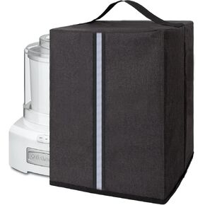 Ice Cream Maker Cover - Bread Maker Cover - Ice Maker Cover - Dust Protection - Stain Resistant - Washable - Appliance Cover - Dark Grey