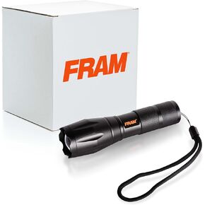 FRAM FAC40006 Handheld Flashlight, Portable and Convenient, Perfect for Camping Essentials, Survival Gear, Waterproof lamp.