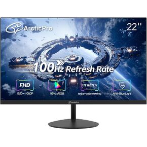 24.5 inch Gaming Monitor 300Hz, FHD 1080p, IPS Panel, 1ms Response Time, Adaptive sync, PC Computer Monitor, 3-Sided Frameless, Ultra Slim, 100% sRGB, Bluelight Filter, HDMI *2, DP*2