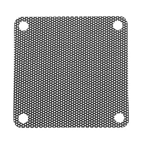 MECCANIXITY 20PCS PC Dust Filter, 120mmx120mm PVC Computer Case Cooler Dustproof Mesh Cover Fan Grills for Computer Chassis Speaker, Black