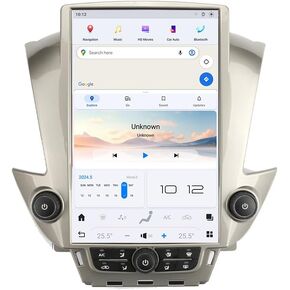 14.4 Inch Qualcomm Android 13 Car Radio for for Chevroler Tahoe Suburban GMC Yukon 2014-2020 Stereo Upgrade Tesla Style Multimedia Player IPS Screen GPS Navigation（Fit OEM 4.2-inch Screen）