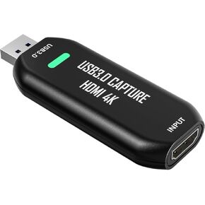 Cam Link 4K External Camera Capture Card 2K50/1080p60 for Streaming and Recording via DSLR Camcorder Actioncam for Video Conferencing Live Streaming Gaming on OBS/Zoom