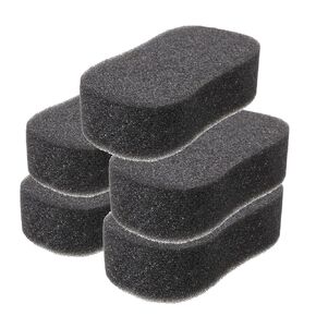 FRCOLOR Horse Sponge Livestock Cleaning Sponges Car Cleaning Sponges Black 5pcs