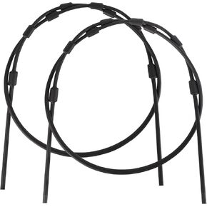 2PCS Replacement Tree Stand Cables for Climber, Stainless Steel Climbing Treestand Cables for Hunting Accessories, Replacement Tree Stand Cables with Heat Shrink Tubing