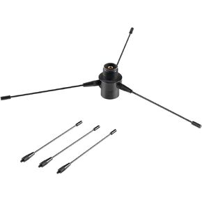UHF VHF Dual Band 136-174MHz 400-470MHz Mobile Base Radio Antenna Ground Plane Kit, 2m/70cm PL259 to SO239 Ground Plane Mount, Improve SWR