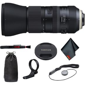 Tamron SP 150-600mm f/5-6.3 Di VC USD G2 for Canon EF - Bundle with Lens Pen Cleaner and More - International Mode