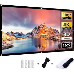 IN&VI Fresnel Motorized Floor Rising Projector Screen for Long/Standard Projector,Motorized Projector Screen 4K/8K Ultra HD 3D Active,ALR Projector Screen for Home Theater,95% Ambient Light Rejecting