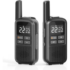 Walkie Talkies Rechargeable for Adults Kids,22 FRS Channels Two Way Radio,Family Walkie Talkie Long Range with LED Flashlight,NOAA Weather Scan&Alert for Camping,Hiking,Outdoor