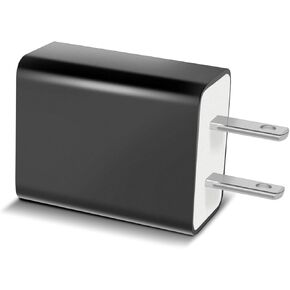 10W USB Charger Power Adapter for Kindle Colorsoft, Scribe, Fire Tablets, Papaerwhite/Paperwhite Kids, Kindle Oasis, Kindle eReaders-Black USB Charging Block