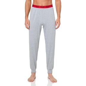 HUGO mens Bold Logo Waistband Cotton Lounge Joggers
