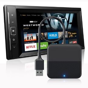 Car TV Mate,Car TV Converter for Fire TV Stick, Google TV Stick, Set-top Box, Screen Thrower, Game Consoles,HDMI Multimedia Adapter for Cars with Factory Wired CarPlay from 2016,Plug & Play