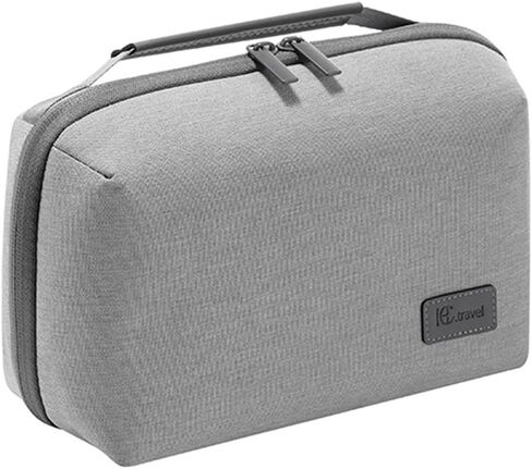 Kaxich Travel Electronics Organizer, Electronics Accessories Bag Portable Cable Organizer Case Waterproof Universal for Adapters Memory Cards, USB Cables (Beige) in Saudi Arabia