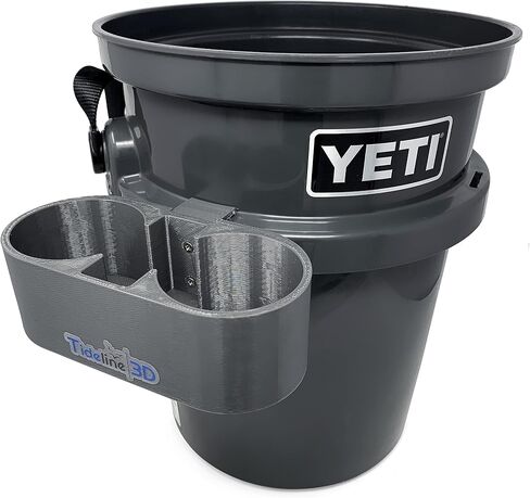 Drink and Phone Holder Compatible with YETI LoadOut Bucket in Kuwait