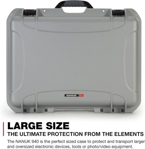 Nanuk 940 Waterproof Hard Case Empty - Graphite in Saudi Arabia
