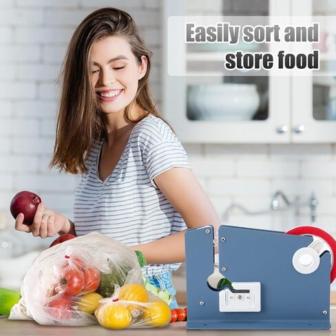 شريط إغلاق الأكياس الفولاذية مع 2 شريط ختم الأكياس البلاستيكية، موزع شريط ختم الأكياس المعدنية الثقيلة، موزع شريط ختم الأكياس البلاستيكية، مانع تسرب الأكياس البلاستيكية لتغليف كعكة اللحوم والخضروات in Saudi Arabia