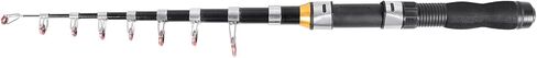 Telescopic Collapsible Extendable Fishing Rod for Saltwater and Freshwater, Lightweight and Compact Design in Saudi Arabia