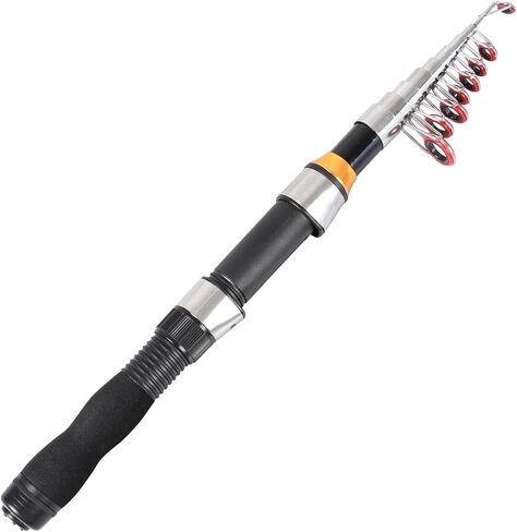Telescopic Collapsible Extendable Fishing Rod for Saltwater and Freshwater, Lightweight and Compact Design in Saudi Arabia