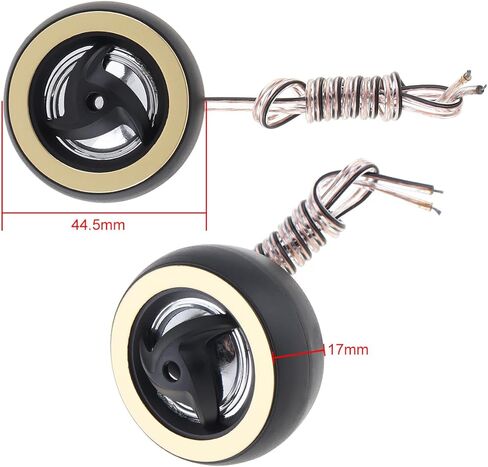 مكبرات صوت للسيارة، 2 قطعة 800 وات JS-250 25 ملم مكبرات صوت ذات قبة صغيرة عالية الكفاءة لنظام الصوت في السيارة in Kuwait