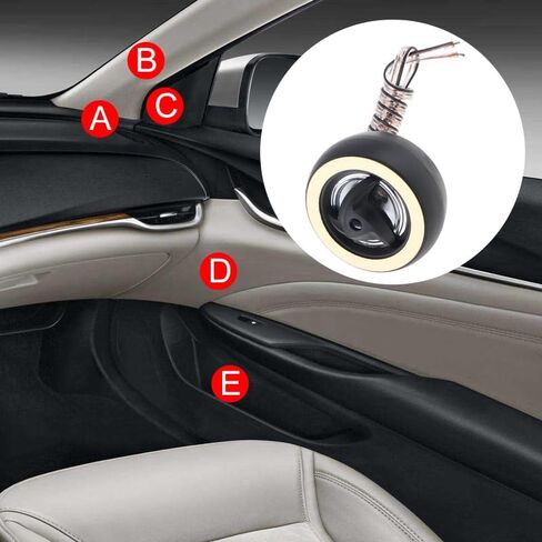 مكبرات صوت للسيارة، 2 قطعة 800 وات JS-250 25 ملم مكبرات صوت ذات قبة صغيرة عالية الكفاءة لنظام الصوت في السيارة in Kuwait