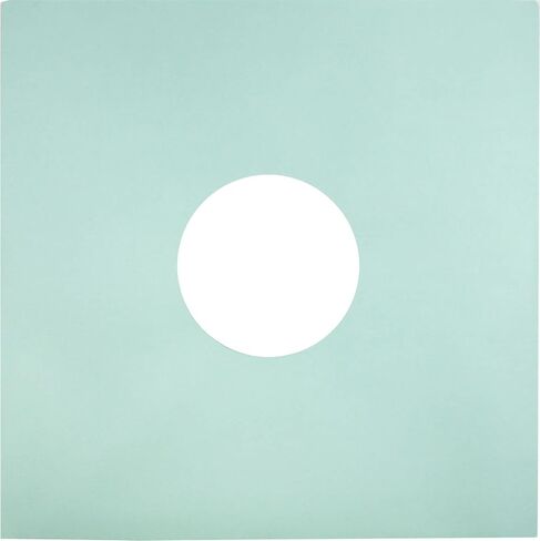 12" LP Vinyl Plastic Polylined Paper Colored Record Inner Sleeves - Heavyweight - Mint Green (25) in Kuwait