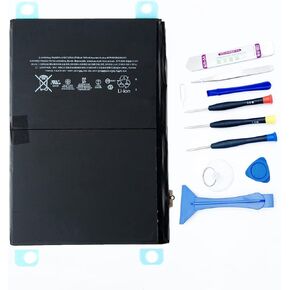 A1547 Battery Compatible with iPad Air 2 iPad 6 6th Gen Generation A1566 A1567 7340mAh 3.76V 27.62Whr with Tools