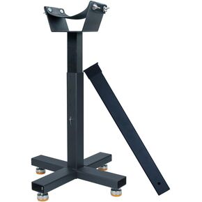 Adjustable Farrier Stand,hoof Stand for Horses,hoof Jack,Horse hoof Stand and Step on Hoof Stand Black (Cross Base)