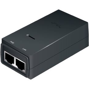 Ubiquiti Networks 24-Volt Dc 12W Poe Adapter, Max Surge Discharge 1500A Power - Protects Against ESD Events - Compatible with airGateway, (POE-24-12W)
