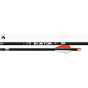 Easton Archery 6.5 ACU-Carbon Arrows - Match Grade with 2" Bully Vanes - Size 400-6 Pack